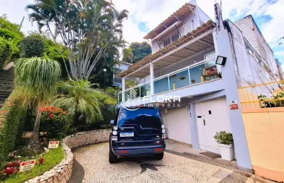 Casa com 3 dormitórios à venda, 450 m² por r$ 3.290.000,00 - são francisco - niterói/rj