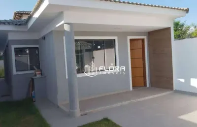 Casa com 3 dormitórios à venda, 85 m² por r$ 540.000 - jardim atlântico central - maricá/rj
