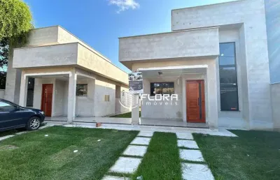 Casa com 2 dormitórios à venda, 72 m² por r$ 389.000 - são josé do imbassaí - maricá/rj