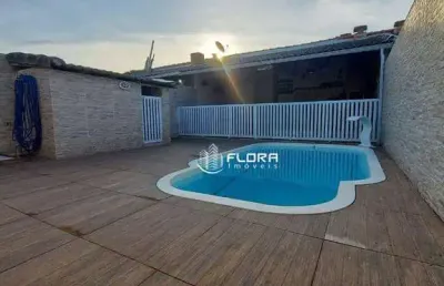 Casa com 3 dormitórios à venda, 110 m² por r$ 650.000 - barroco (itaipuaçu) - maricá/rj