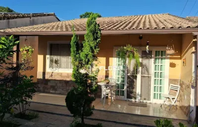 Casa linear com edícula, à venda por r$ 400.000 - são josé do imbassaí - maricá - rj