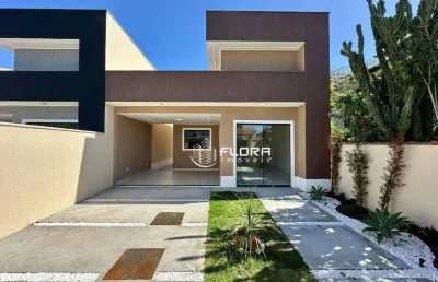 Casa com 3 quartos à venda, 138 m² por r$ 745.000 - jardim atlântico oeste (itaipuaçu) - maricá/rj