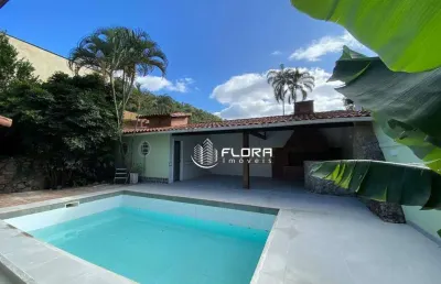 Casa com 5 dormitórios para alugar, 330 m² por r$ 12.550,00/mês - itacoatiara - niterói/rj