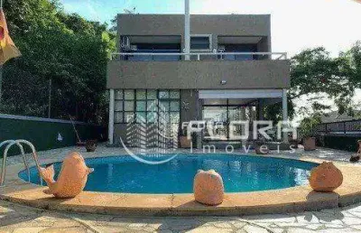 Casa com 5 dormitórios à venda, 450 m² por r$ 2.500.000,00 - camboinhas - niterói/rj
