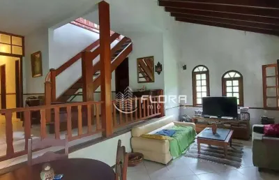 Casa com 5 dormitórios à venda, 300 m² por r$ 739.000,00 - itaipu - niterói/rj