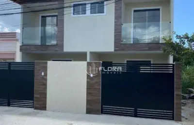 Casa com 2 dormitórios à venda, 94 m² por r$ 384.000,00 - itaipuaçu - maricá/rj