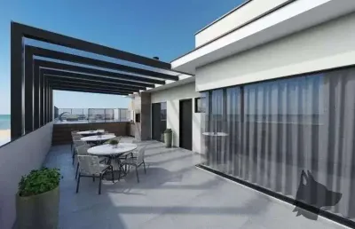 Apartamentos modernos a 180 m da praia central em navegantes
