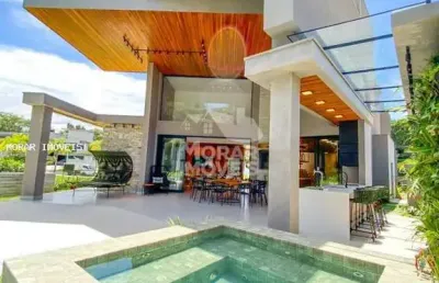 Casa em condomínio para venda em bertioga, riviera, 5 dormitórios, 5 suítes, 7 banheiros, 6 vagas