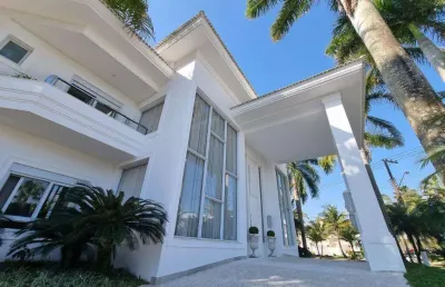 Casa em condomínio para venda em guarujá, jardim acapulco, 8 dormitórios, 8 suítes, 9 banheiros, 4 vagas