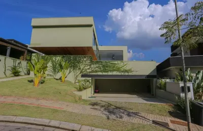 Casa em condomínio para venda em santana de parnaíba, cidade tamboré, 4 dormitórios, 4 suítes, 5 banheiros, 6 vagas