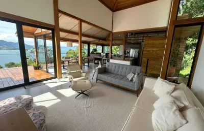 Casa em condomínio para venda em ilhabela, barra velha, 3 dormitórios, 3 suítes, 4 banheiros, 4 vagas
