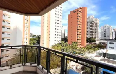Apartamento para venda em são paulo, brooklin paulista, 4 dormitórios, 2 suítes, 3 banheiros, 4 vagas