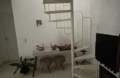 Cobertura para locação em cajamar, portais (polvilho), 2 dormitórios, 1 banheiro, 1 vaga