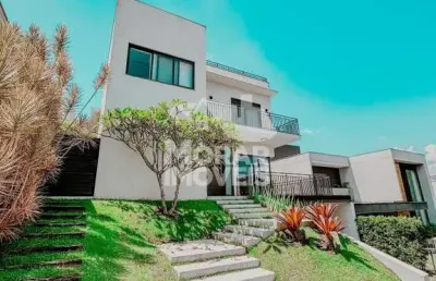 Casa em condomínio para locação em santana de parnaíba, cidade tamboré, 5 dormitórios, 5 suítes, 6 banheiros, 4 vagas