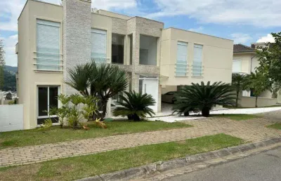 Casa em condomínio para locação em santana de parnaíba, tamboré, 7 dormitórios, 5 suítes, 6 banheiros, 2 vagas