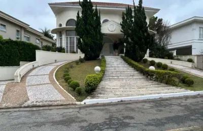 Casa em condomínio para locação em santana de parnaíba, tamboré, 6 dormitórios, 4 suítes, 5 banheiros, 2 vagas