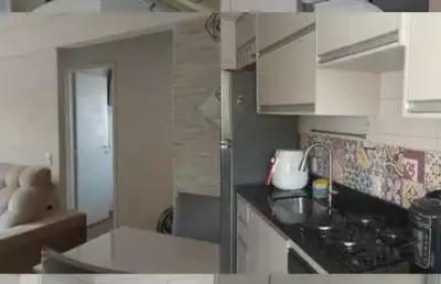 Apartamento para venda em cajamar, portais (polvilho), 2 dormitórios, 1 banheiro, 1 vaga