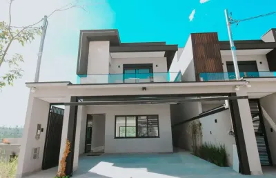 Casa para venda em cajamar, portais (polvilho), 3 dormitórios, 3 suítes, 4 banheiros, 2 vagas