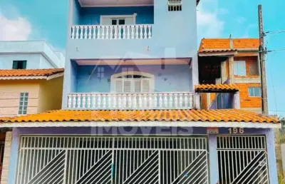 Casa para locação em cajamar, ipês (polvilho), 3 dormitórios, 1 suíte, 2 banheiros, 2 vagas