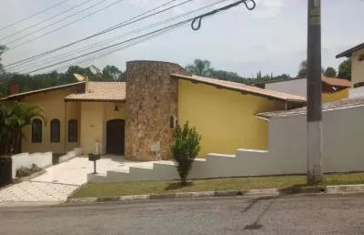 Casa em condomínio para venda em cajamar, alpes dos araçás (jordanésia), 3 dormitórios, 3 suítes, 4 banheiros, 4 vagas
