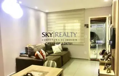 Casa em condomínio fechado com 2 quartos à venda na rua belford duarte, 600, vila santa catarina, são paulo por r$ 480.000