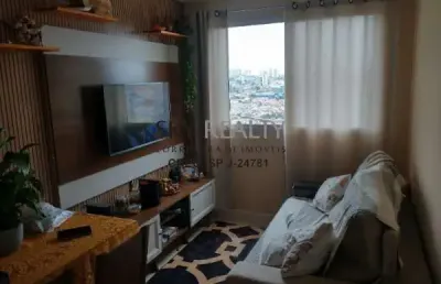 Apartamento com 2 quartos à venda na rua miguel yunes, 717, usina piratininga, são paulo por r$ 335.000