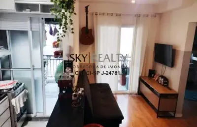 Apartamento com 2 quartos à venda na rua clodomiro de oliveira, 770, parque reboucas, são paulo por r$ 350.000