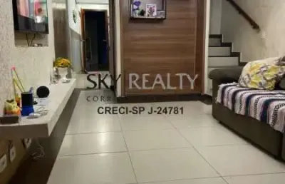 Casa em condomínio fechado com 4 quartos à venda na rua sinfonia italiana, 345, jardim são bernardo, são paulo por r$ 600.000