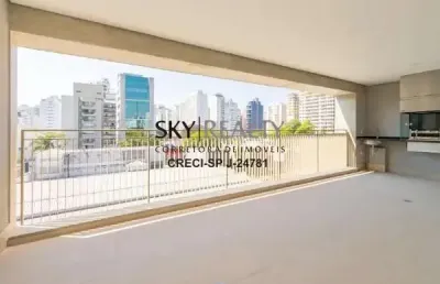 Apartamento com 3 quartos à venda na avenida cotovia, 611, indianópolis, são paulo por r$ 3.340.000