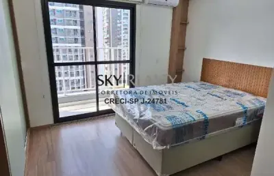 Apartamento com 1 quarto para alugar na avenida adolfo pinheiro, 1535, santo amaro, são paulo por r$ 2.700
