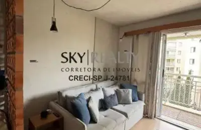 Apartamento com 1 quarto à venda na rua marie nader calfat, 270, panamby, são paulo por r$ 357.000