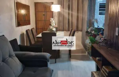 Apartamento com 2 dormitórios à venda, 57 m² por r$ 220.000,00 - conjunto residencial josé bonifácio - são paulo/sp