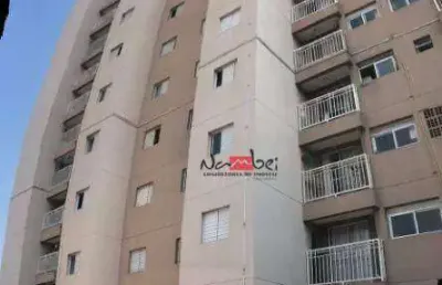 Apartamento com 2 dormitórios à venda, 47 m² por r$ 370.000,00 - vila carmosina - são paulo/sp