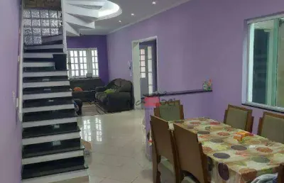 Sobrado com 4 dormitórios para alugar, 250 m² por r$ 4.861,00/mês - jardim nossa senhora do carmo - são paulo/sp