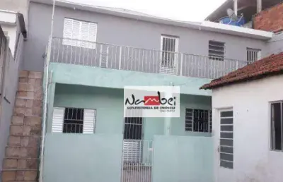 Casa com 1 dormitório para alugar, 50 m² por r$ 950,00/mês - jardim são pedro - são paulo/sp