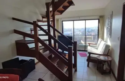 Cobertura para venda em cabo frio, vila nova, 3 dormitórios, 1 suíte, 2 banheiros, 2 vagas