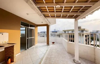 Cobertura para venda em cabo frio, algodoal, 4 dormitórios, 2 suítes, 3 banheiros, 2 vagas