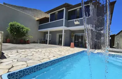Casa para venda em cabo frio, praia do foguete, 4 dormitórios, 3 suítes, 5 banheiros, 3 vagas