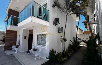 Casa em condomínio para venda em cabo frio, portinho, 3 dormitórios, 2 suítes, 3 banheiros, 2 vagas