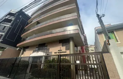 Cobertura para locação em cabo frio, vila nova, 4 dormitórios, 2 suítes, 3 banheiros, 2 vagas