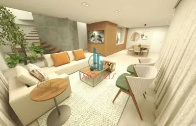 Cobertura triplex 4 quartos e 6 vagas em higienópolis