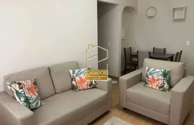 Aluguel de apartamento mobiliado de 1 quarto e 1 vaga em moema