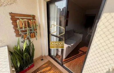 Apartamento com 72 m², 3 quartos e 1 vaga a 600 metros da estação praça da àrvore