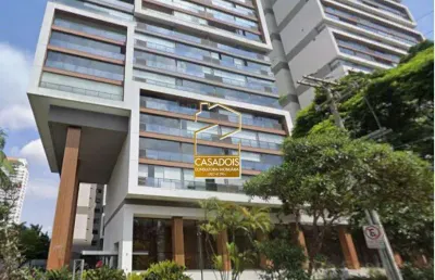 Venda de apartamento com 1 suíte e 2 vagas no brooklin. são 81m² de modernidade e elegância.