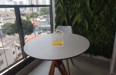 Apartamento tipo studio à venda com 25m² mobiliado na vila mariana