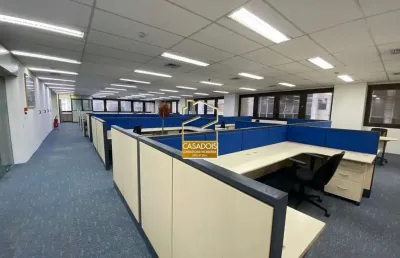 Conjunto comercial meio andar para locação com 40 posições de trabalho na avenida paulista - sp, próximo da estação trianon-masp do metrô