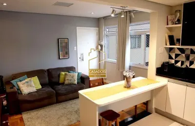 Apartamento com 83 m², 2 dormitórios e sem vaga à venda no bairro mirandópolis