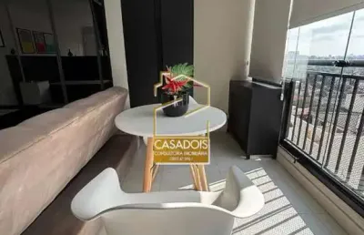 Apartamento com 1 quarto para alugar na Rua Pascal, Campo Belo, São Paulo