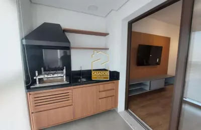 Apartamento mobiliado para locação com 77m², 2 quartos, 2 vagas e varanda gourmet na vila mariana - sp, próximo ao parque ibirapuera
