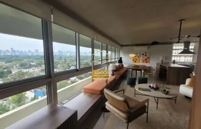 Aluguel de apartamento de 163m² no itaim com vista para o jardim europa